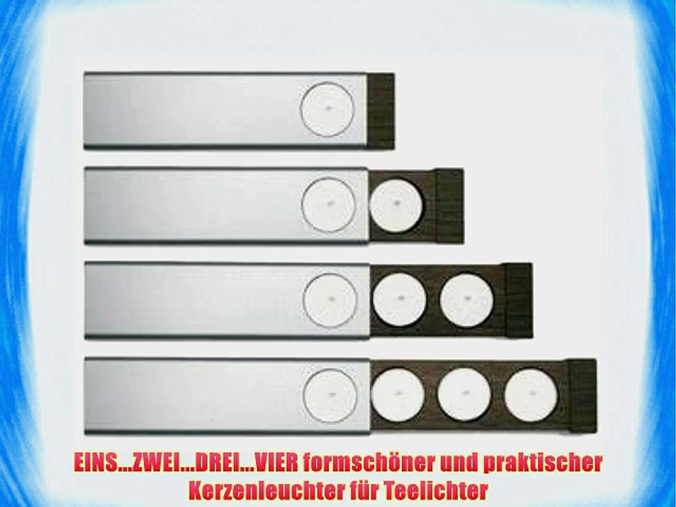 EINS...ZWEI...DREI...VIER [ADVENTS-]KERZEN-TABLEAU