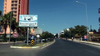 (HD) antalya turkey city tour - sightseeing