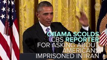 Obama Scolds Reporter For Implying Admin's Complacency