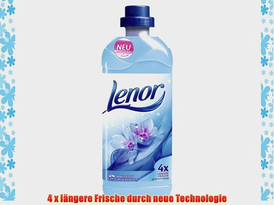 Lenor Aprilfrisch Flasche 4er Pack (4 x 1.2 l)