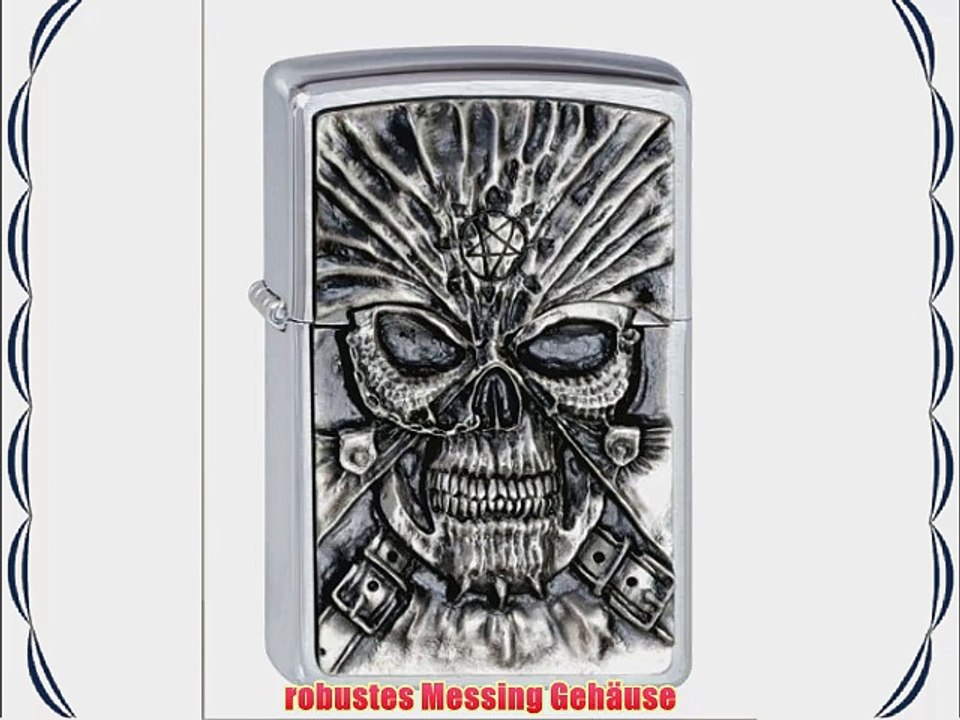 Zippo 2000858 Nr. 200 Death Mask Emblem