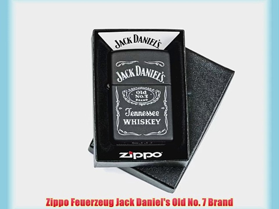 Zippo Feuerzeug Jack Daniel's Old No. 7 Brand