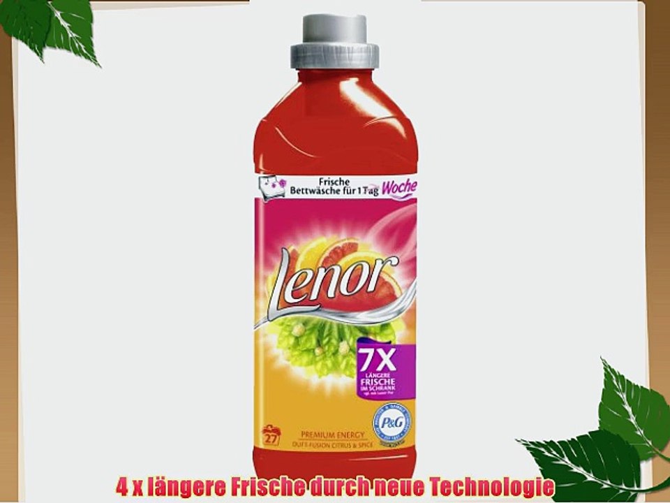 Lenor Citrus und Spice Flasche 6er Pack (6 x 950 ml)