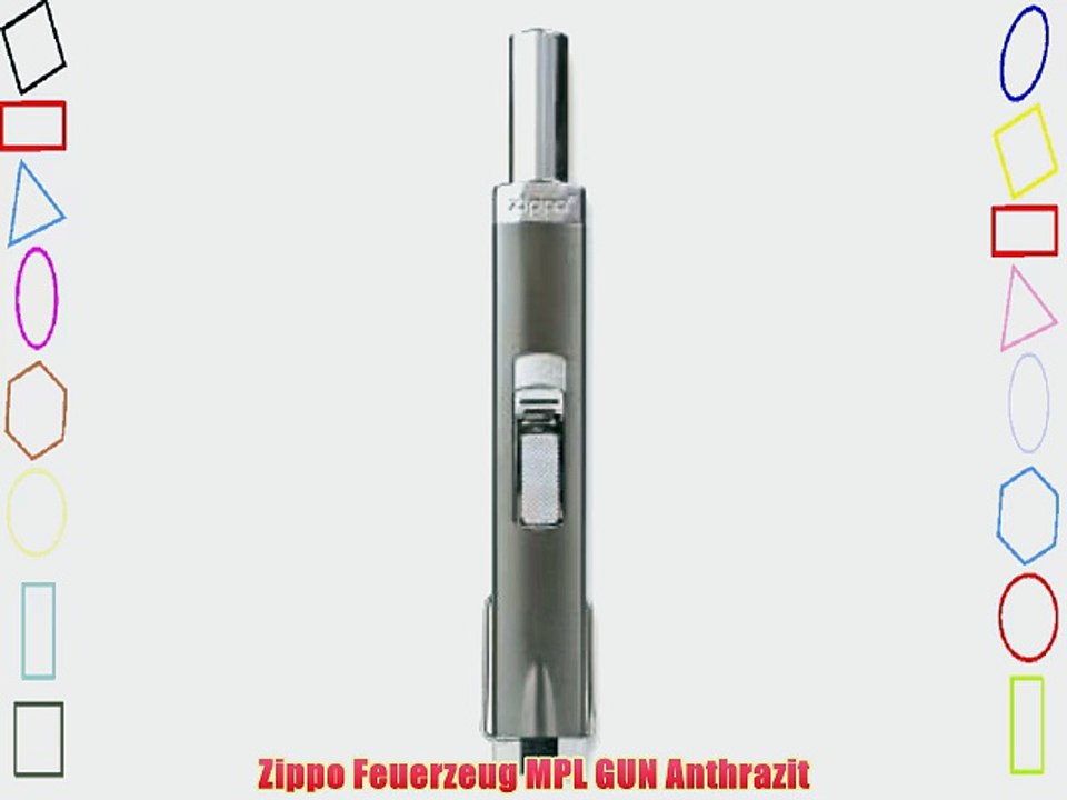 Zippo Feuerzeug MPL GUN Anthrazit