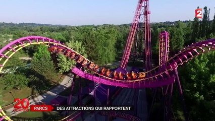 L’été, saison forte pour les parcs d'attractions