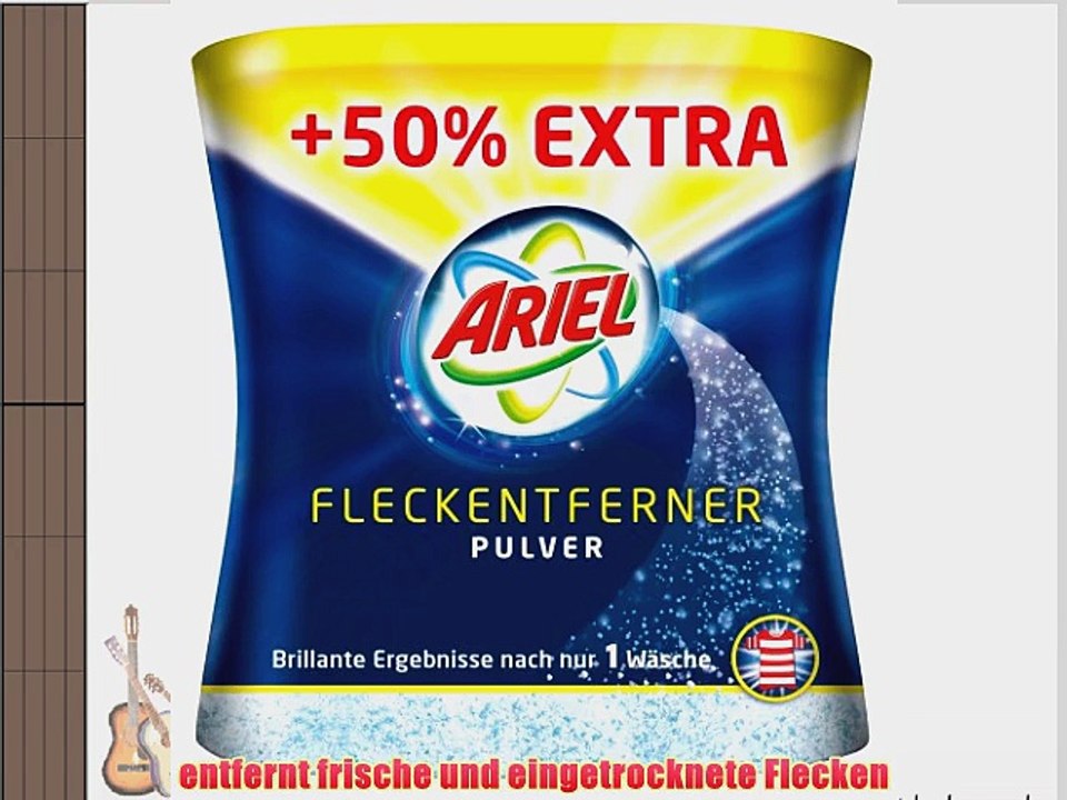 Ariel Fleckentferner Pulver  50% mehr Inhalt 3er Pack (3 x 750 gr)
