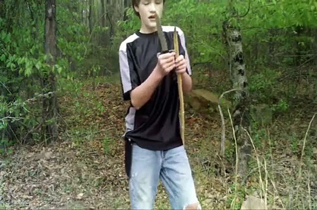 How to make a fishing / hunting spear