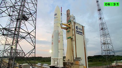 Lancement Ariane le Vol VA 224 15 juillet (REPLAY) (2015-07-15 23:25:54 - 2015-07-15 23:54:39)