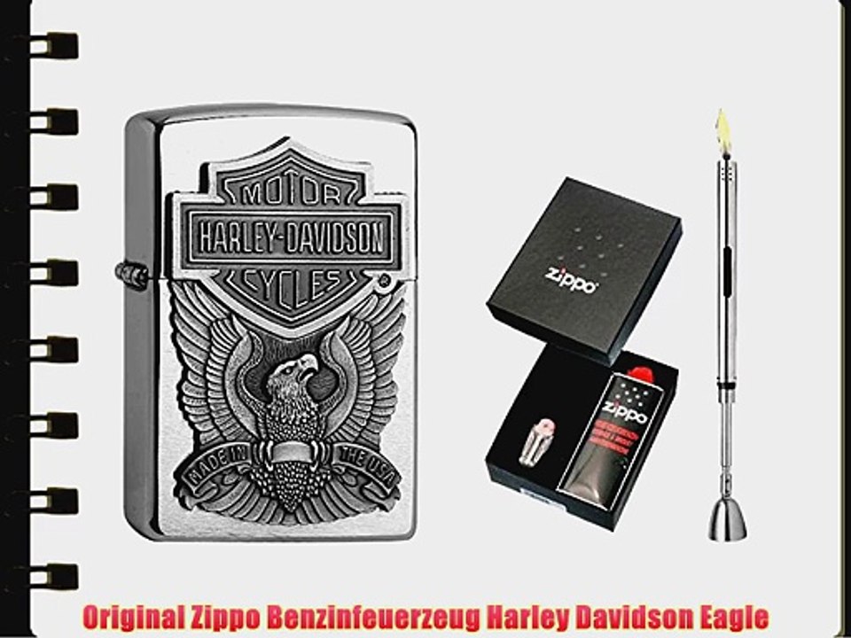Zippo Feuerzeug Harley Davidson Eagle