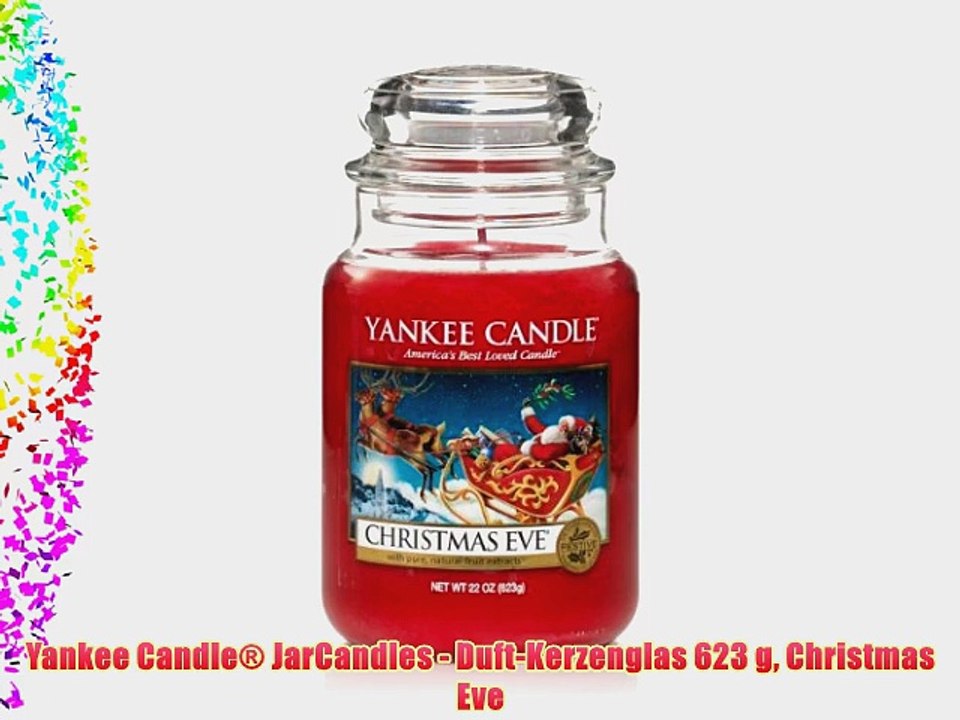 Yankee Candle? JarCandles - Duft-Kerzenglas 623 g Christmas Eve