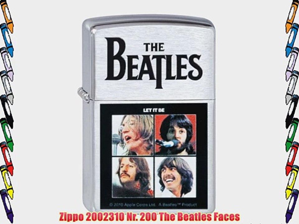 Zippo 2002310 Nr. 200 The Beatles Faces