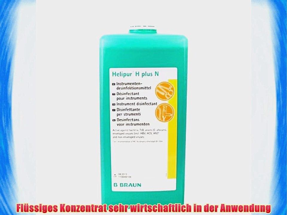 Helipur? H plus N Instrumentendesinfektion Desinfektion Instrumentenreiniger Gr??en_1:1000