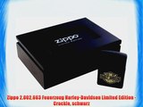 Zippo 2.002.663 Feuerzeug Harley-Davidson Limited Edition - Crackle schwarz