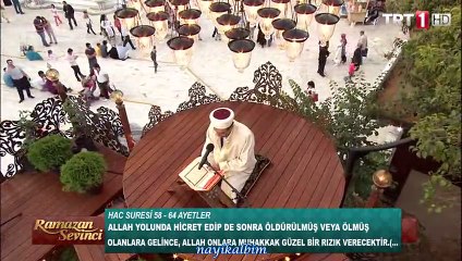 Muzaffer Çelikendaze Hac suresi Ramazan 2015