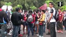 Barristas de Atlas se manifiestan en Colomos