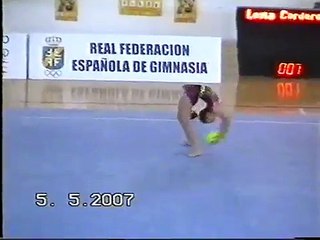 Gimnasia Ritmica-Leyla Cordero-Pelota-2007