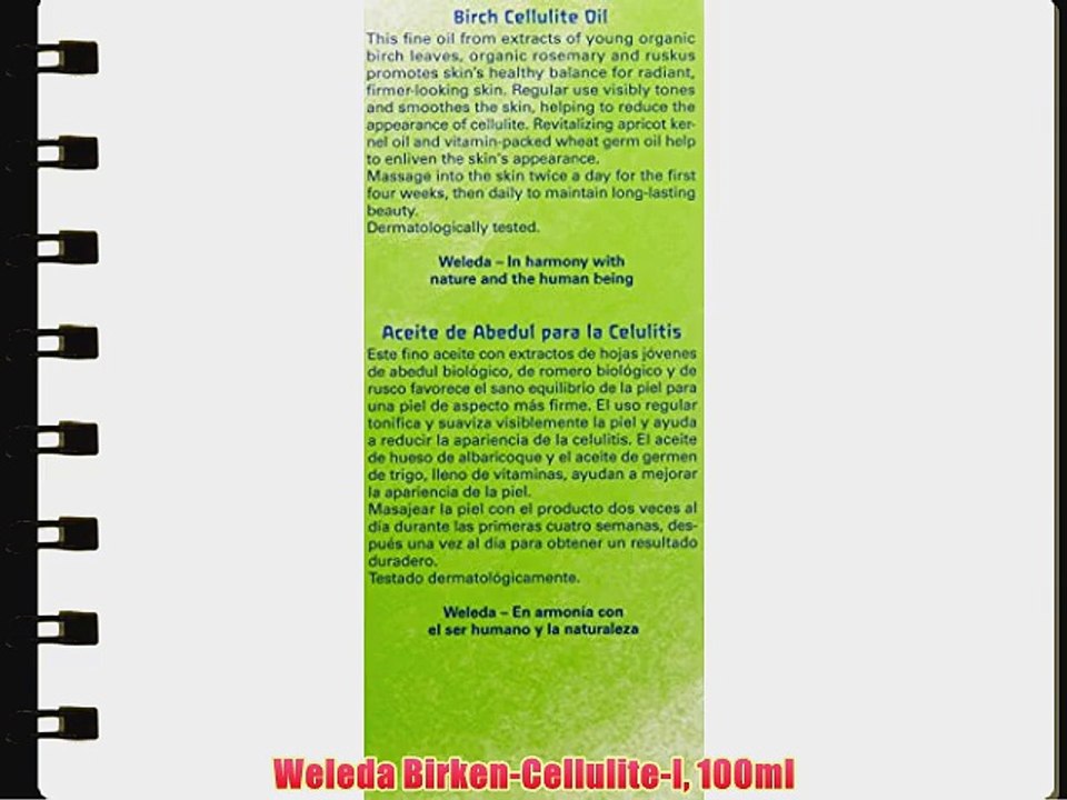 Weleda Birken-Cellulite-l 100ml
