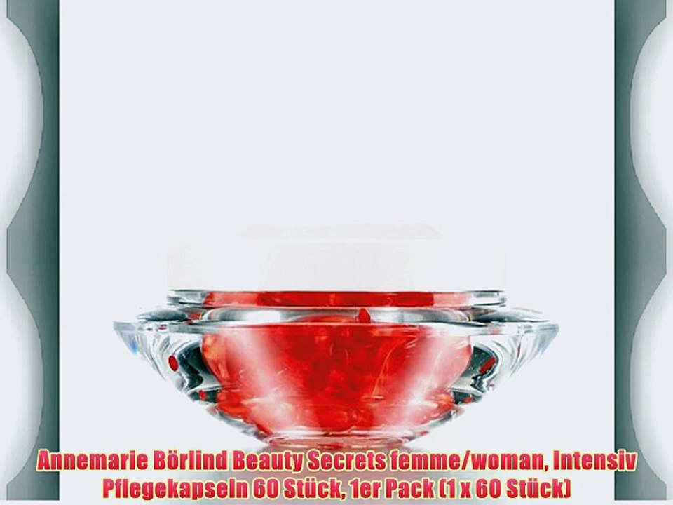 Annemarie B?rlind Beauty Secrets femme/woman Intensiv Pflegekapseln 60 St?ck 1er Pack (1 x