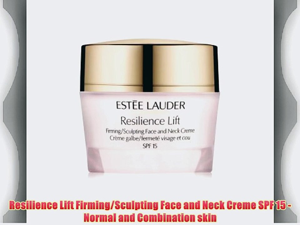 Resilience Lift Firming/Sculpting Face and Neck Creme SPF 15 - Normal and Combination skin