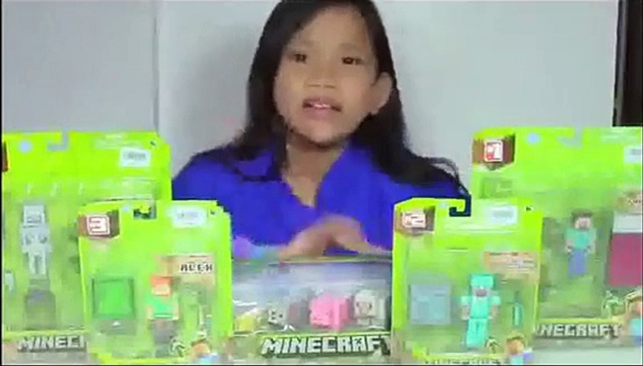 Minecraft Overworld Toys Steve, Alex, Minecraft Animal Mobs - Kids Toys