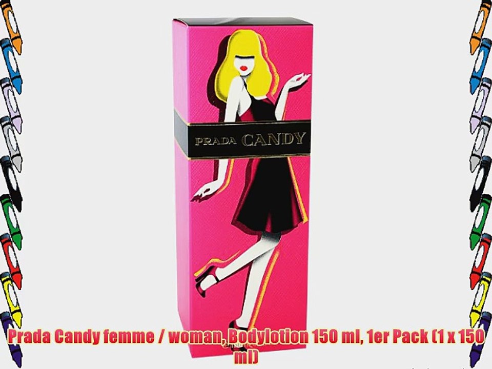 Prada Candy femme / woman Bodylotion 150 ml 1er Pack (1 x 150 ml)
