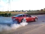 2005 C6 Z51 Corvette Burnout - 1