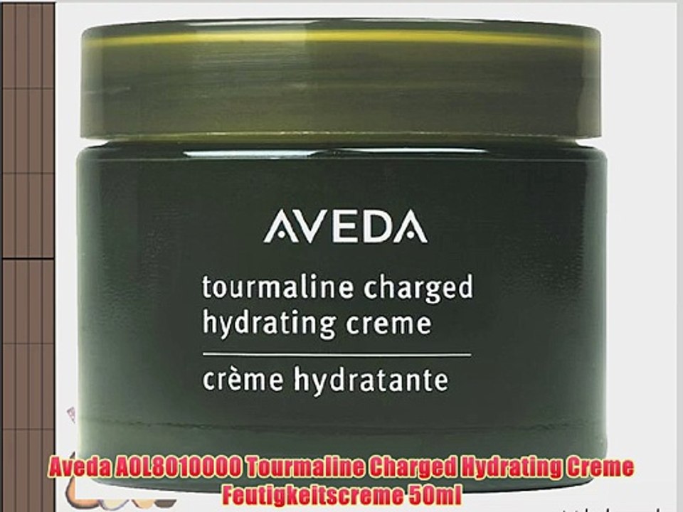 Aveda A0L8010000 Tourmaline Charged Hydrating Creme Feutigkeitscreme 50ml