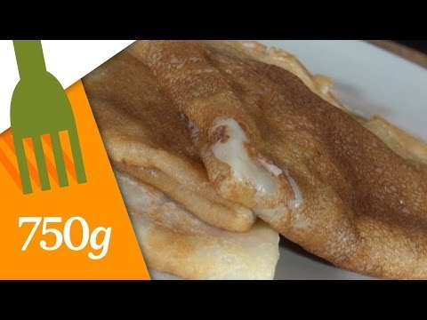 Recette de Pâte à crêpes sans oeuf - 750 Grammes