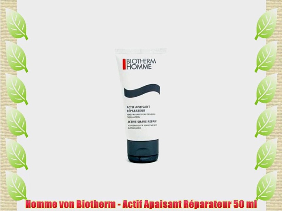 Homme von Biotherm - Actif Apaisant R?parateur 50 ml