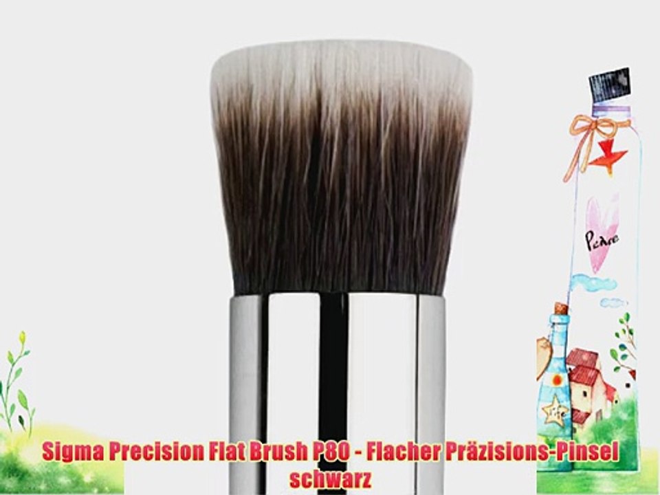 Sigma Precision Flat Brush P80 - Flacher Pr?zisions-Pinsel schwarz