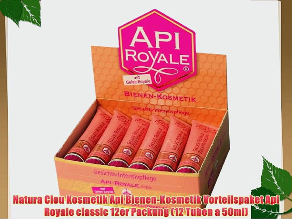 Natura Clou Kosmetik Api Bienen-Kosmetik Vorteilspaket Api Royale classic 12er Packung (12