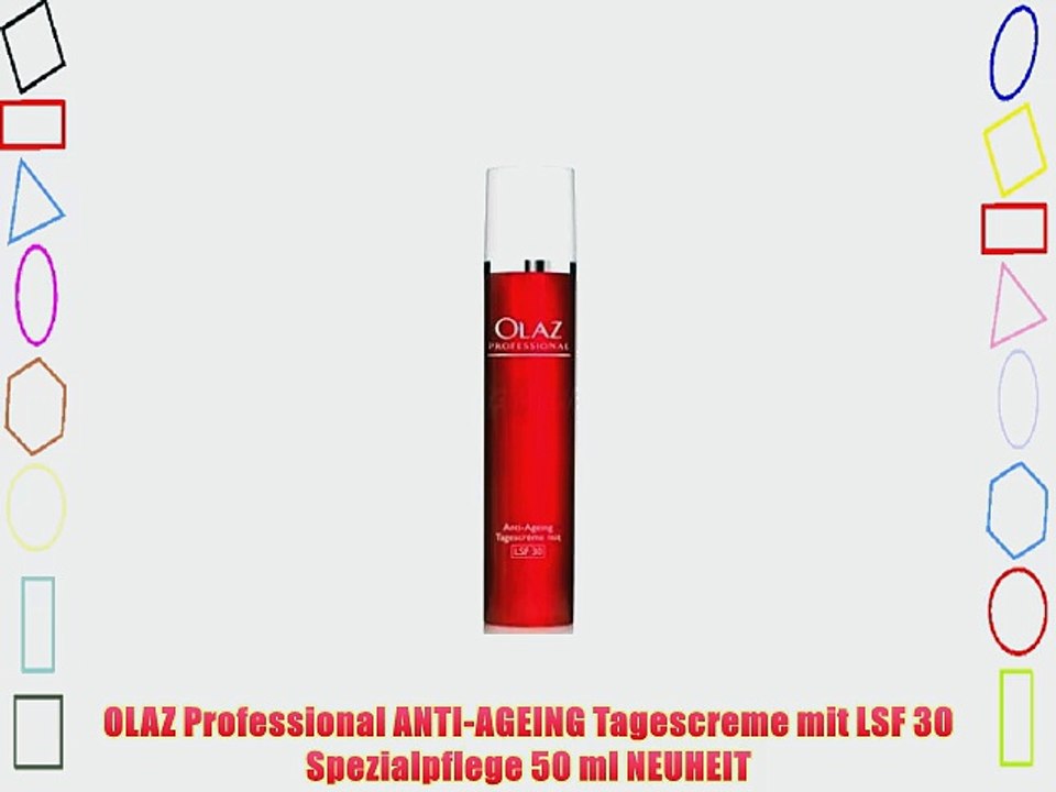 OLAZ Professional ANTI-AGEING Tagescreme mit LSF 30 Spezialpflege 50 ml NEUHEIT