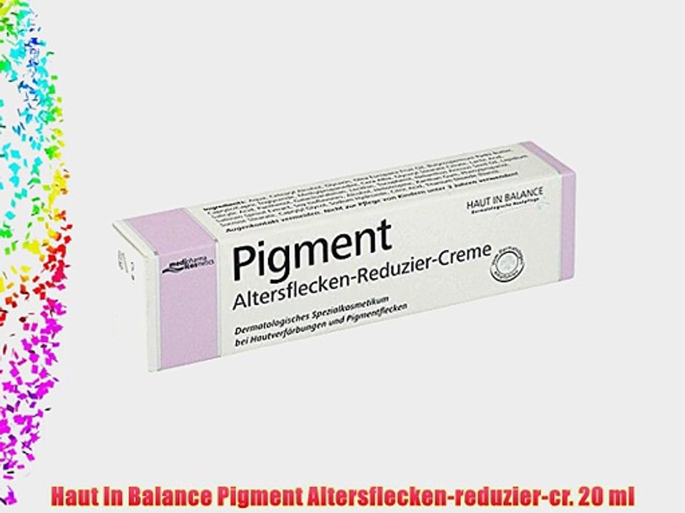Haut In Balance Pigment Altersflecken-reduzier-cr. 20 ml