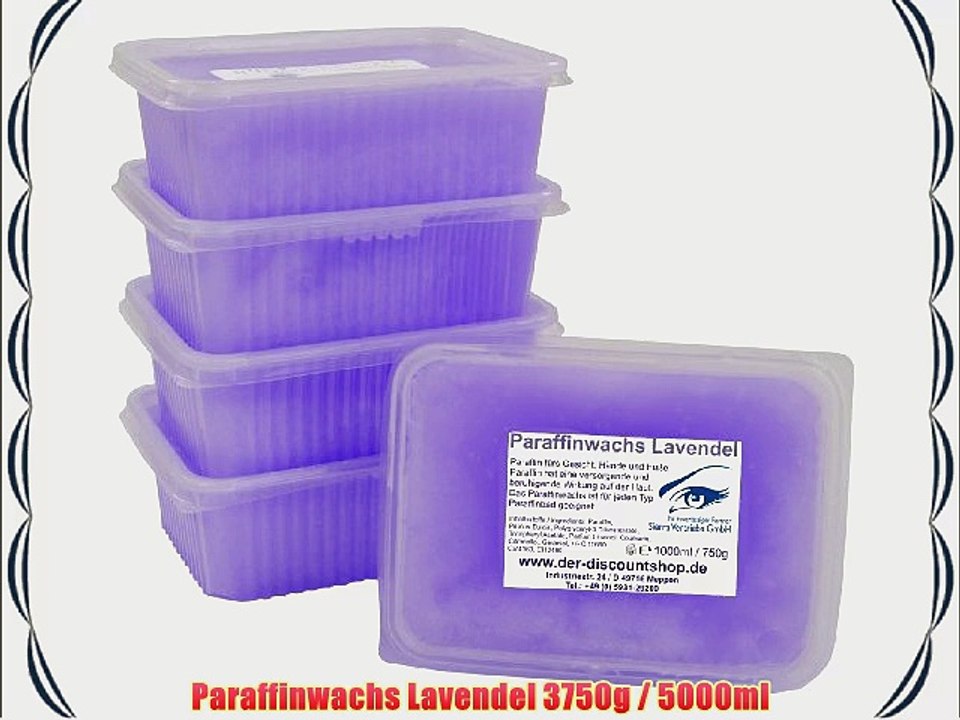 Paraffinwachs Lavendel 3750g / 5000ml
