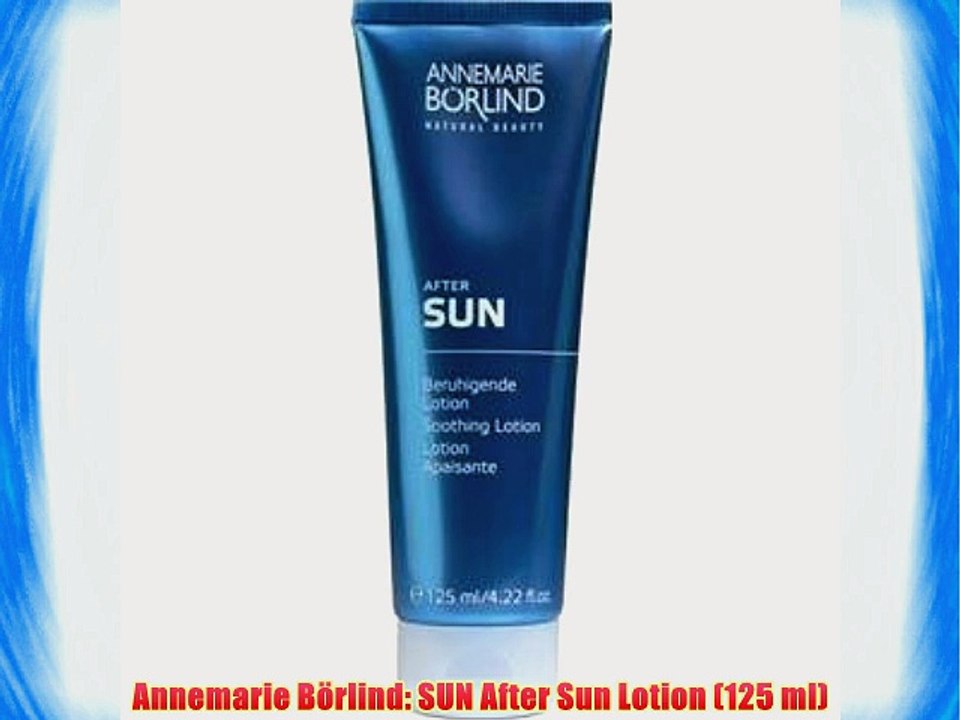 Annemarie B?rlind: SUN After Sun Lotion (125 ml)