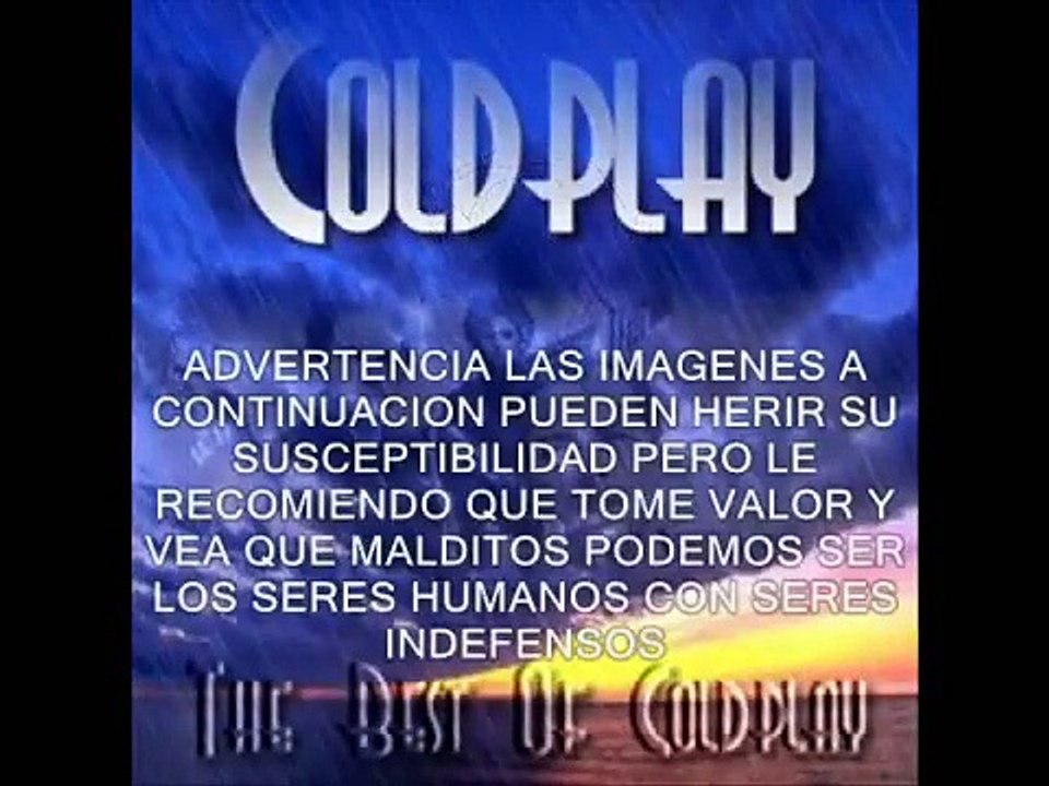 COLDPLAY ANIMALS (SUBTITULADA EN ESPAÑOL)