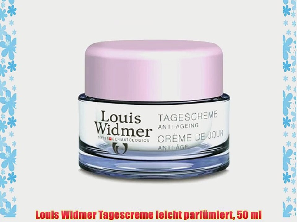 Louis Widmer Tagescreme leicht parf?miert 50 ml