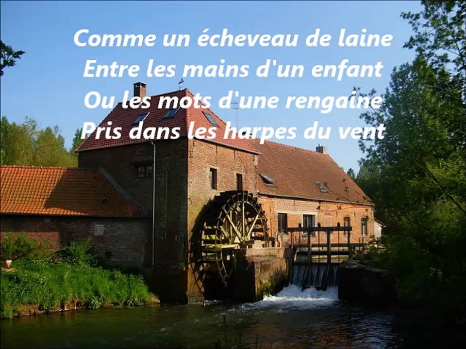 Les moulins de mon coeur - Richard Anthony - Karaoké