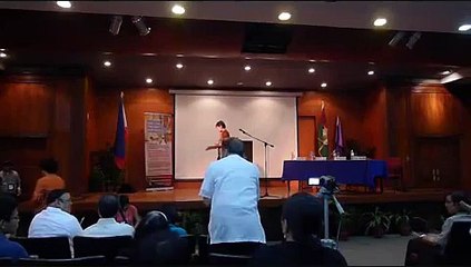 Senator Miriam Defensor Santiago's Speech on ICC.wmv