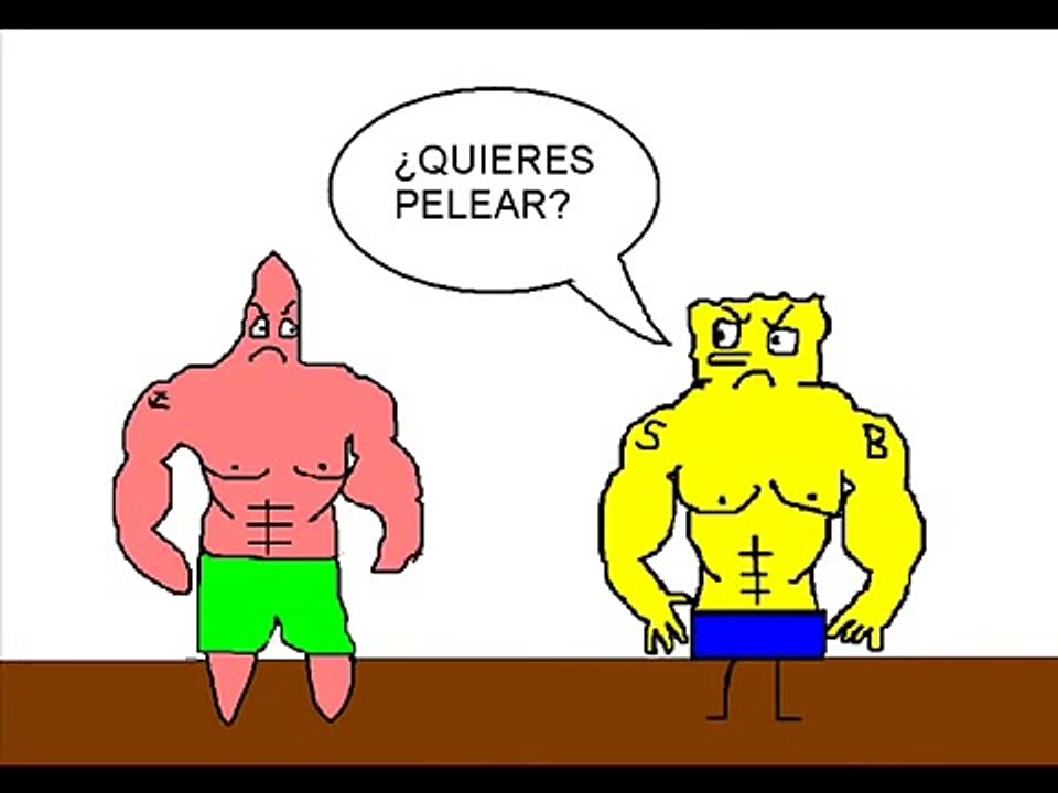 bob esponja vs patricio Bob Esponja cartoon Espagnola 2014 : BOB1 ESPONJA