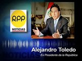 Toledo da ejemplo de la verdadera democracia a Alan Garcia y al Apra