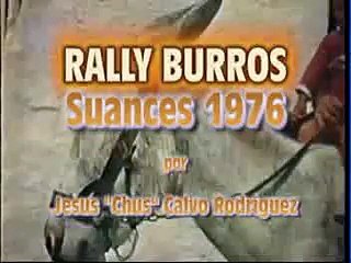 Rally Burros en Suances (Cantabria) en 1976