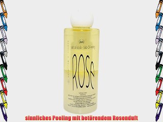 ROSE 200ml Duschpeeling-Salz-?l-Peeling-Dusch-peeling-Pflegepeeling-Wellness Peeling mit Meersalz