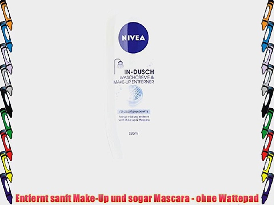 Nivea In-Dusch Make Up Entferner 150 ml 4er Pack (4 x 150 ml)
