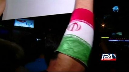 الايرانيون يحتفلون بالاتفاق والمنار والتلفزيون الايراني يبثان خطاب اوباما