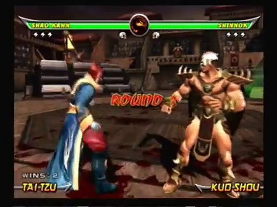 Mortal Kombat Armageddon-Shao Kahn Vs Shinnok
