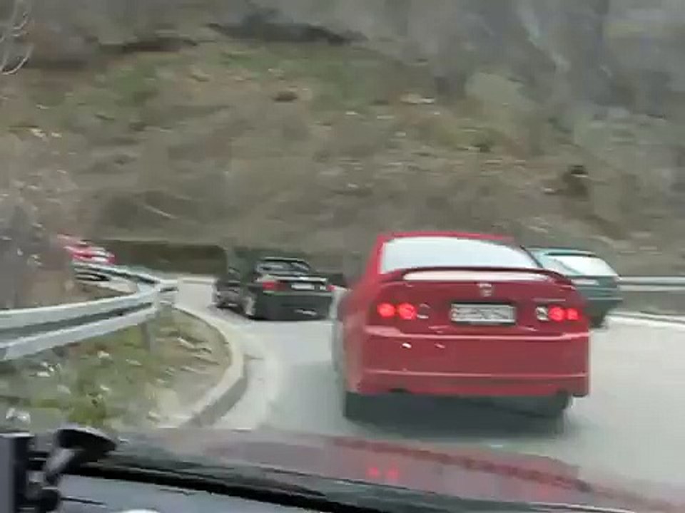 Serbian Civic vti ride on Iriski Venac