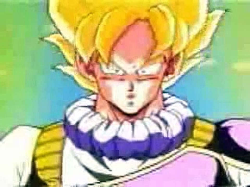 DBZ- future trunks meets goku