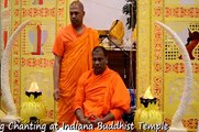 Bhante Gnanasara Opening Chanting at Indiana Buddhist Temple