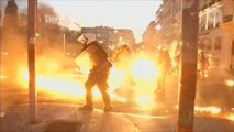 Protests Leading Up To The Greek Bailout Turn Violent